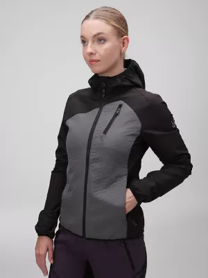 Jachetă softshell de damă LOAP URLEA OLW2322 NEGRU