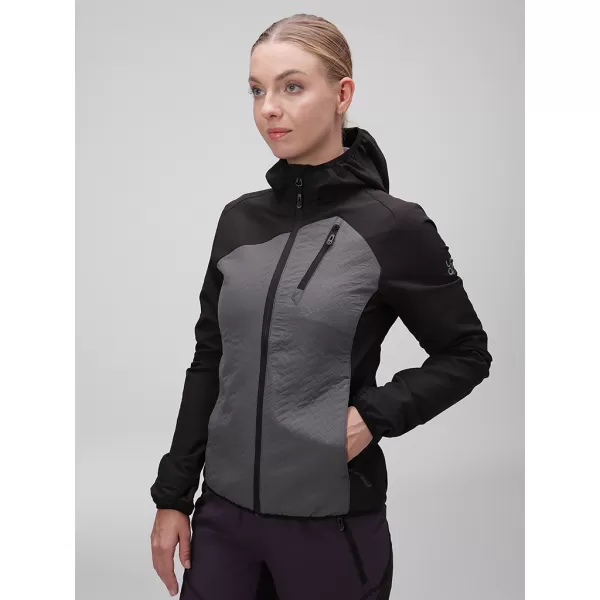  Jachetă softshell de damă LOAP URLEA OLW2322 NEGRU 