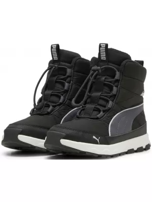 Pantofi pentru copii PUMA EVOLVE BOOT JR 392644-01 NEGRU