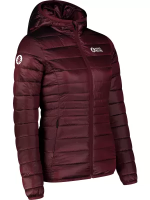 Geaca matlasata de dama NORDBLANC SPARKLE NBWJL7947 BURGUNDIA