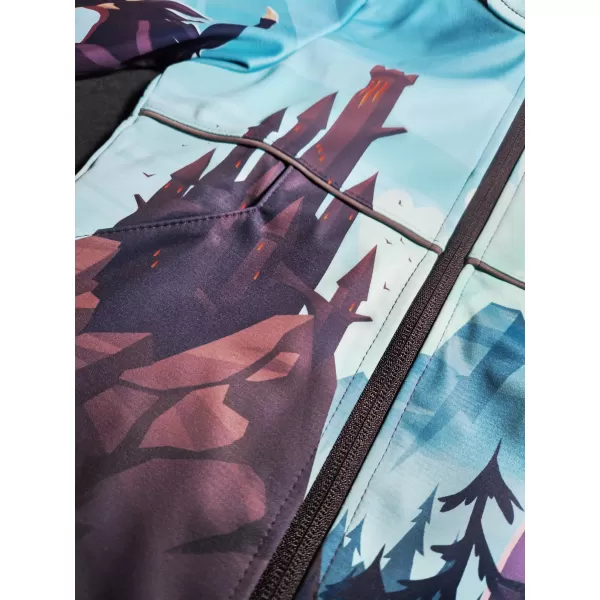  Sacou pentru bebeluși WAMU DRAGON FANTASY ALBASTRU 