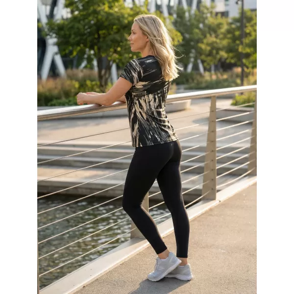  Tricou funcțional premium pentru femei ALTISPORT VOJ/ALW010TR01 NEGRU MARO 
