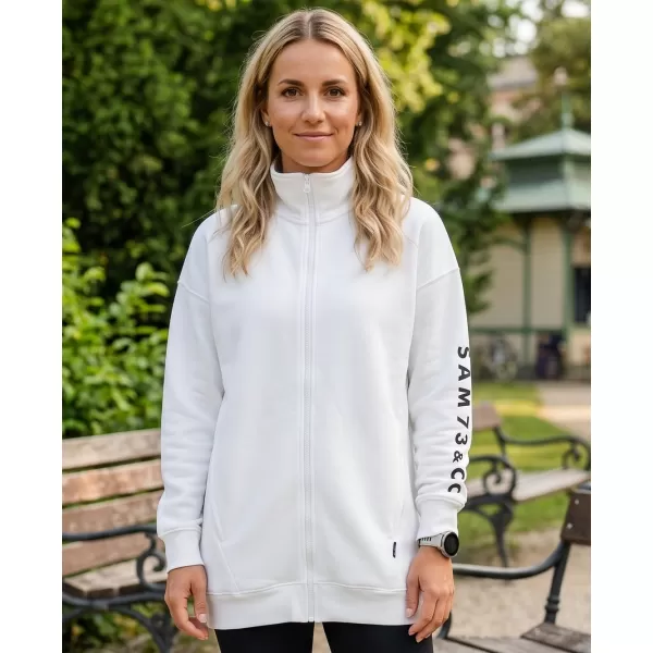 Hanorac prelungit dama SAM 73 ASAJJ WM 781 APROAPE ALB 