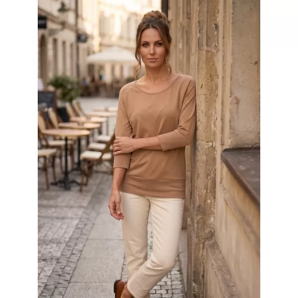  Tricou dama cu maneci 3/4 SAM 73 SELMA WT 896 DE AUR 
