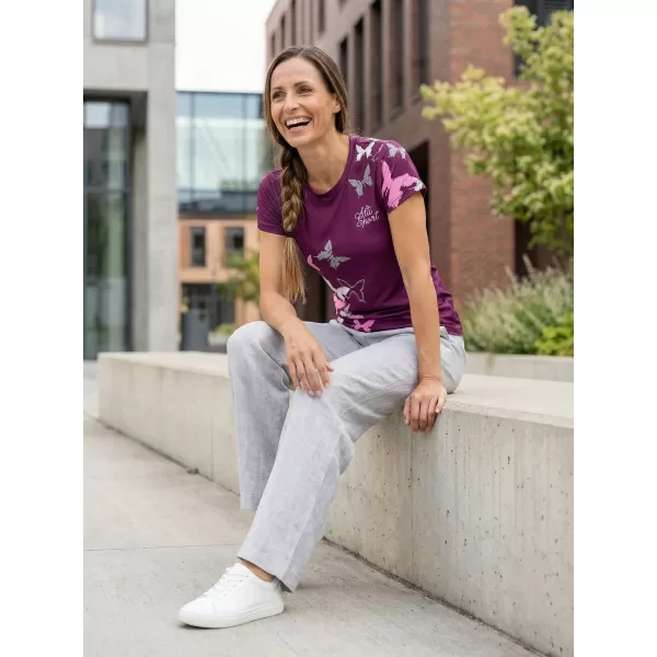  Tricou funcțional premium pentru femei ALTISPORT VOJ/ALW002TR01 FUCSIE 