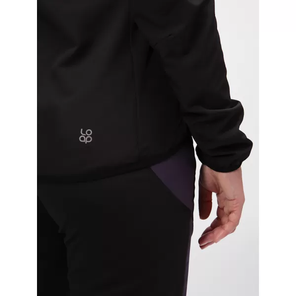  Jachetă softshell de damă LOAP URLEA OLW2322 NEGRU 