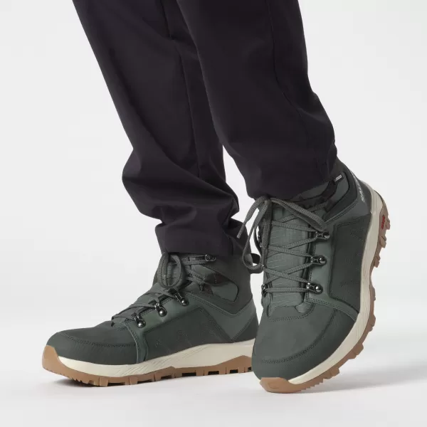  Cizme de iarnă pentru bărbați SALOMON OUTCHILL TS CSWP L47328100 URBAN CHIC/LAPTE DE MIGDALE/FANTOMĂ 