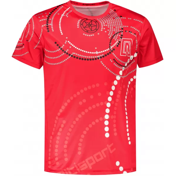  Tricou premium pentru bărbați ALTISPORT VOJ/ALM003TR01 ROȘU 