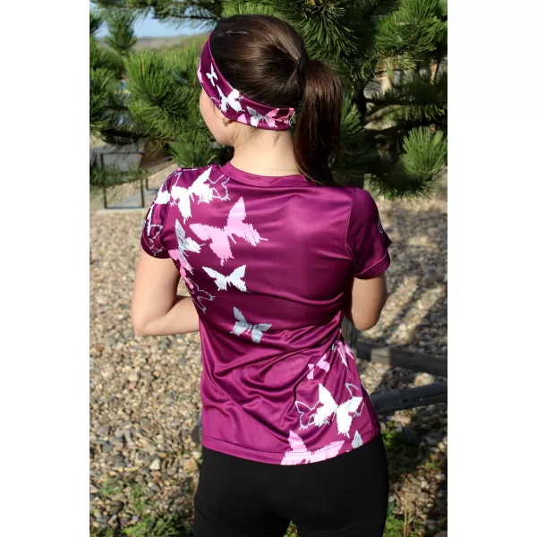  Tricou funcțional premium pentru femei ALTISPORT VOJ/ALW002TR01 FUCSIE 