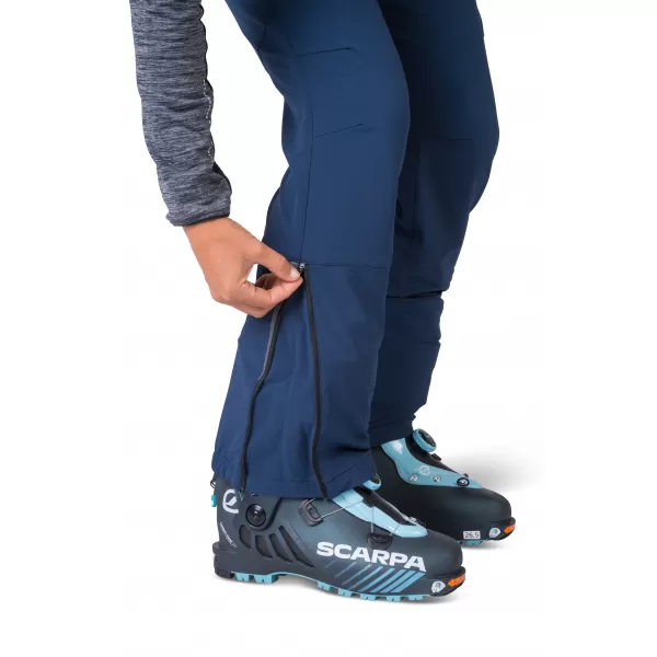  Pantaloni de dama HANNAH KASH W PANTS CONCURS ALBASTRU/ANTRACIT 