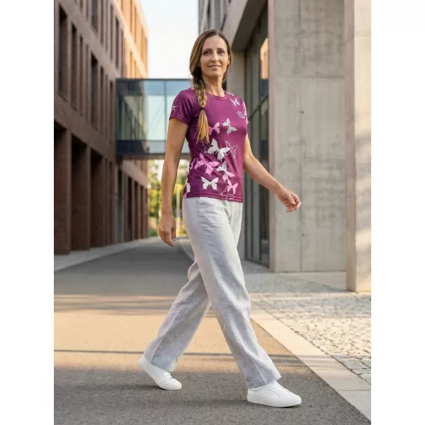 Tricou funcțional premium pentru femei ALTISPORT VOJ/ALW002TR01 FUCSIE 