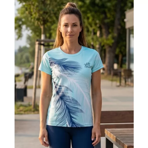  Tricou funcțional premium pentru femei ALTISPORT VOJ/ALW001TR01 GHEAŢĂ 