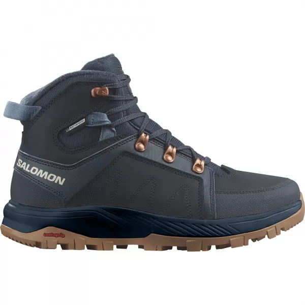  Cizme de iarna dama SALOMON OUTCHILL TS CSWP W L47377300 CARBON/CARBON/BERING MARE 