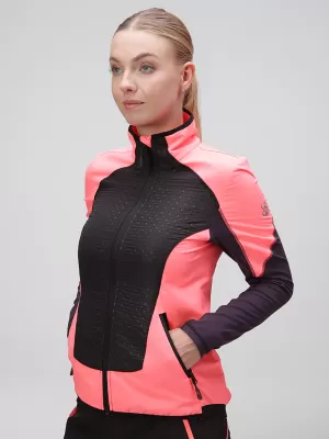 Jachetă softshell pentru femei LOAP UXULA XLW2305 PORTOCALE