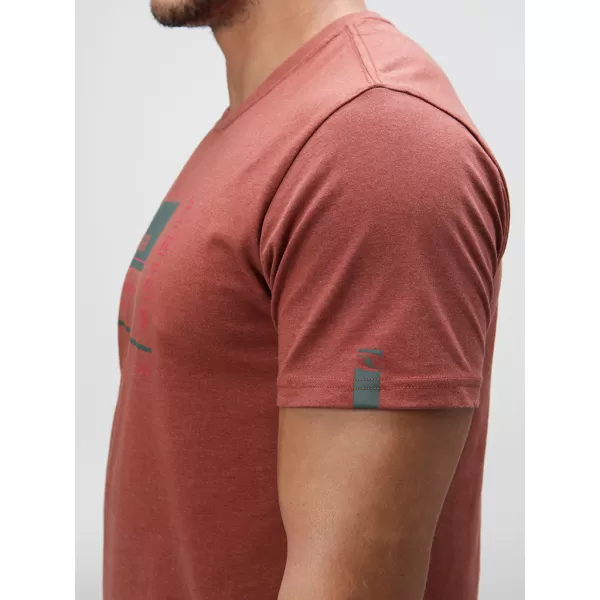  Tricou pentru bărbați LOAP BOMEL CLM2362 MARO 