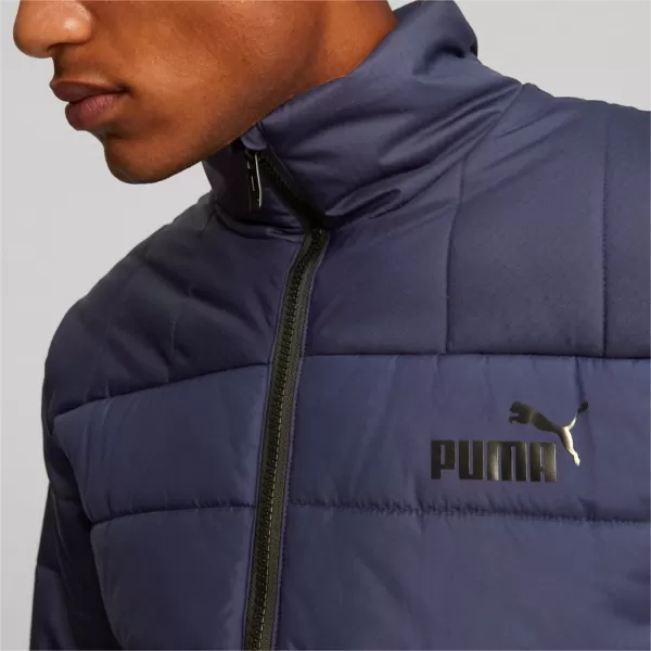  Jachetă pentru bărbați PUMA ESS+ PADDED JACKET 849349-06 ALBASTRU 