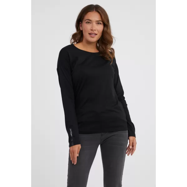  Tricou de damă cu mâneci lungi SAM 73 PATTY WT 895 NEGRU 