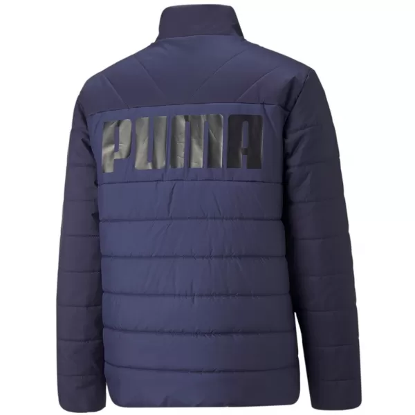  Jachetă pentru bărbați PUMA ESS+ PADDED JACKET 849349-06 ALBASTRU 