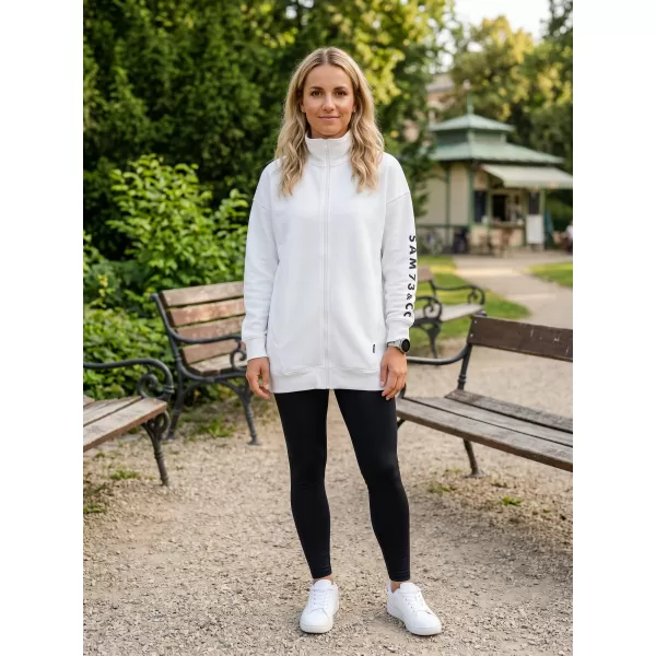  Hanorac prelungit dama SAM 73 ASAJJ WM 781 APROAPE ALB 