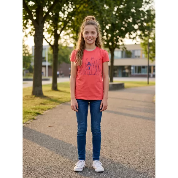  Tricou fetita SAM 73 IELENIA KT 506 ROZ APRINS 