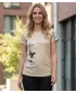 Tricou funcțional premium pentru femei ALTISPORT VOJ/ALW002TR01 MARO