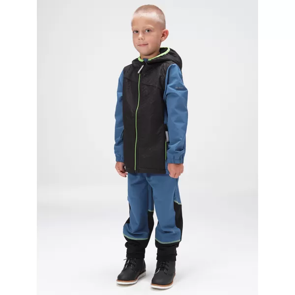  Jachetă softshell pentru copii LOAP URANIX OLK2307 ALBASTRU 