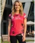 Tricou funcțional premium pentru femei ALTISPORT VOJ/ALW009TR01 ROȘU
