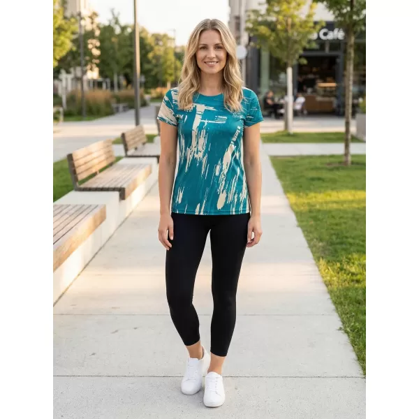  Tricou funcțional premium pentru femei ALTISPORT VOJ/ALW010TR01 KEROSEN/ALBASTRU 