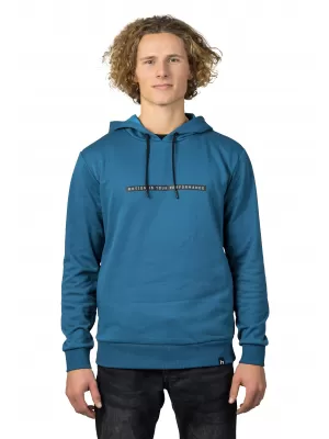 Hanorac pentru bărbați HANNAH SEYMORE HOODY DENIM ÎNCHIS LA CULOARE