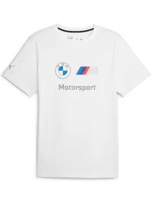 Tricou pentru bărbați PUMA BMW MMS ESS LOGO TEE 621314-02 ALB