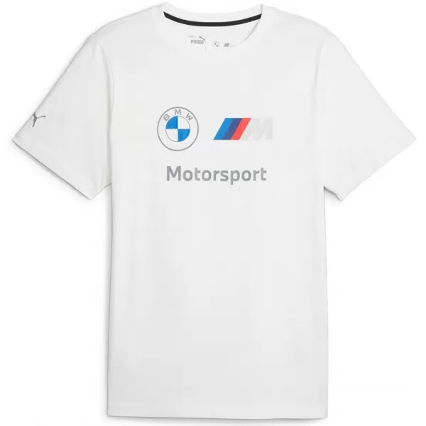  Tricou pentru bărbați PUMA BMW MMS ESS LOGO TEE 621314-02 ALB 
