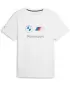 Tricou pentru bărbați PUMA BMW MMS ESS LOGO TEE 621314-02 ALB
