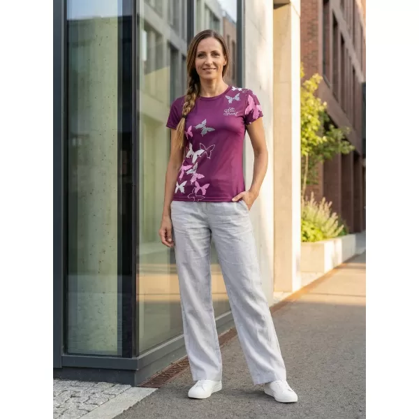  Tricou funcțional premium pentru femei ALTISPORT VOJ/ALW002TR01 FUCSIE 
