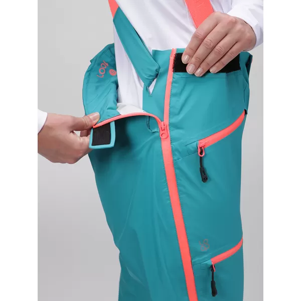  Pantaloni de iarna de dama LOAP FALCA XLW2302 VERDE 
