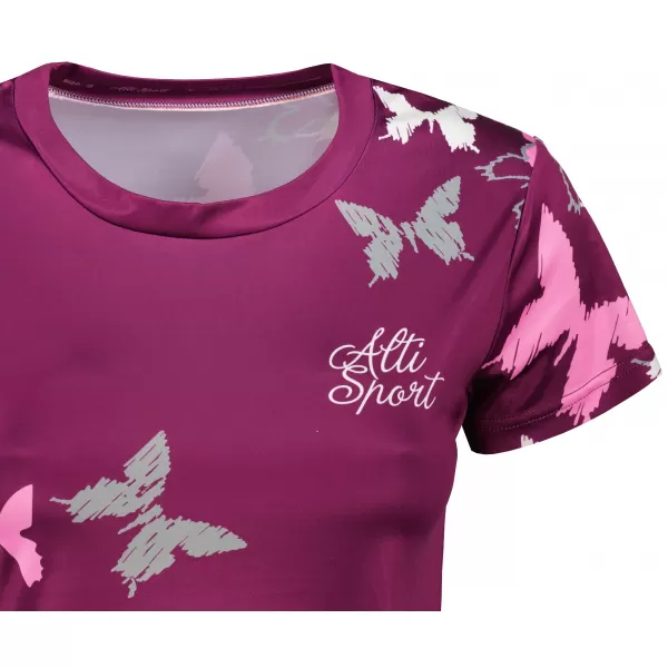  Tricou funcțional premium pentru femei ALTISPORT VOJ/ALW002TR01 FUCSIE 