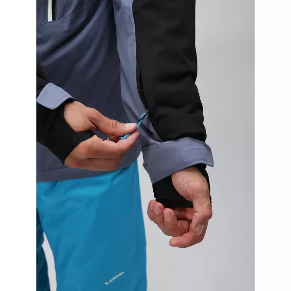  Geaca de iarna pentru barbati LOAP FEDLIX OLM2329 ALBASTRU 