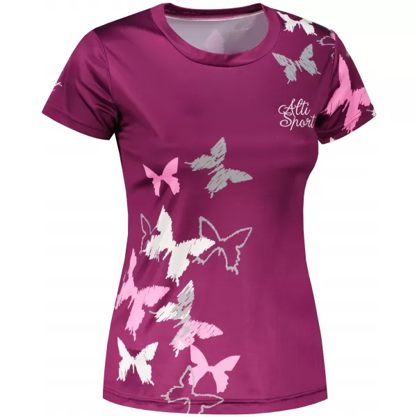  Tricou funcțional premium pentru femei ALTISPORT VOJ/ALW002TR01 FUCSIE 
