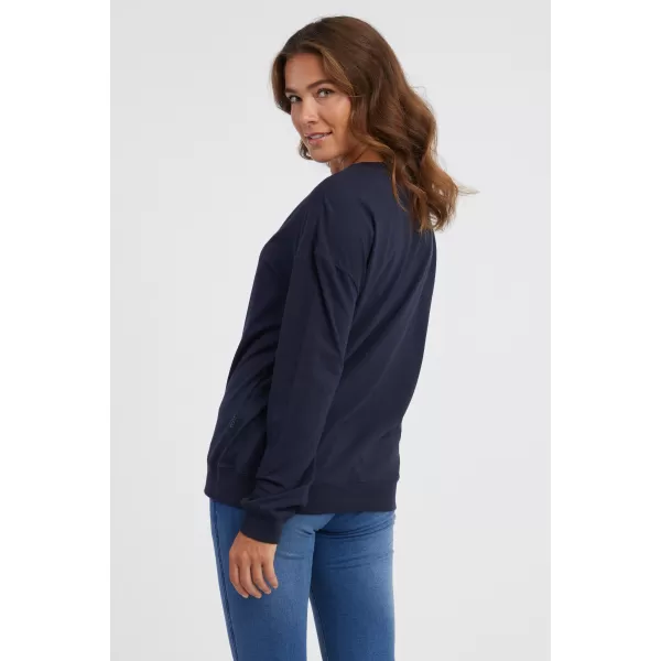  Tricou de damă cu mâneci lungi SAM 73 SHARMA WT 892 ALBASTRU ÎNCHIS 