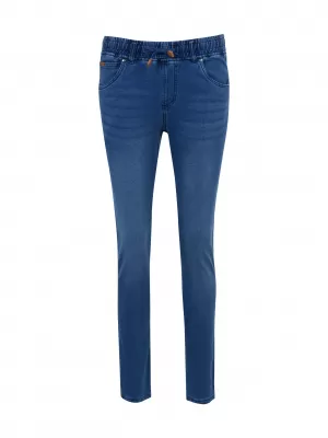 Pantaloni de dama SAM 73 LÍZA WK 801 DENIM ÎNCHIS LA CULOARE