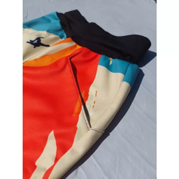  Pantaloni de softshell pentru bebeluși WAMU MOUNTAIN BIKE SVĚTLÁ MAI COLORAT 