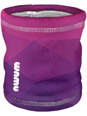 Batic pentru gat din lana pentru copii WAMU MOZAIKA VIOLET