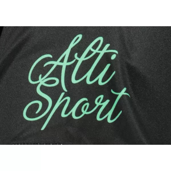  Tricou funcțional premium pentru femei ALTISPORT VOJ/ALW002TR01 NEGRU/TURCOAZ 