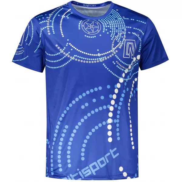  Tricou premium pentru bărbați ALTISPORT VOJ/ALM003TR01 ALBASTRU REGAL 