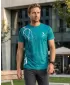 Tricou premium pentru bărbați ALTISPORT VOJ/ALM004TR01 KEROSEN/ALB