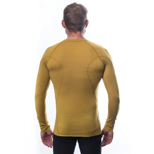  Tricou termic pentru bărbați SENSOR MERINO AIR MUSTARD 