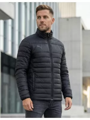 Jachetă pentru bărbați PUMA TEAMLIGA LIGHT JACKET 657617-03 NEGRU