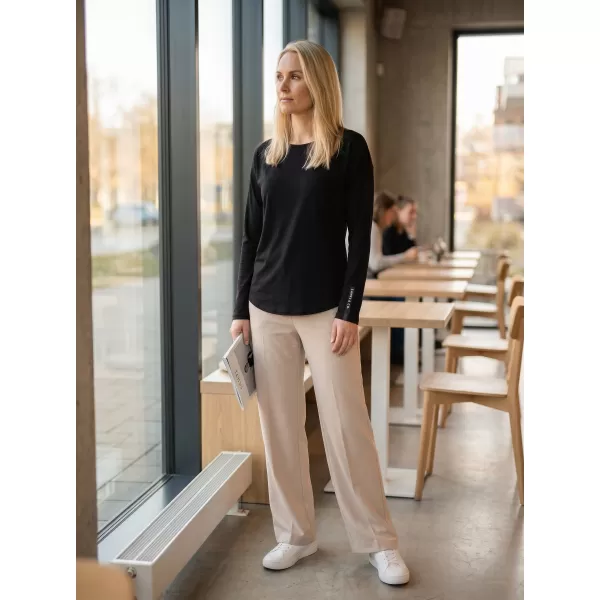  Tricou de damă cu mâneci lungi SAM 73 PATTY WT 895 NEGRU 