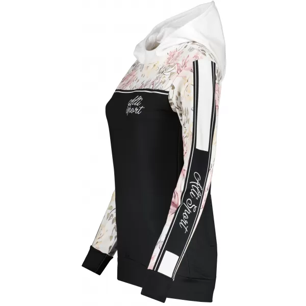  Hanorac premium pentru femei ALTISPORT VOJ/ALW008MI01 NEGRU 