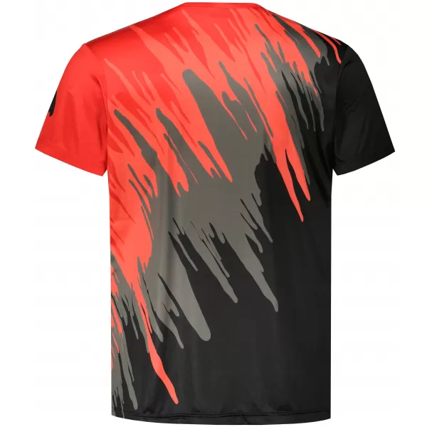  Tricou funcțional premium pentru bărbați ALTISPORT VOJ/ALM006TR01 NEGRU ȘI ROȘU 