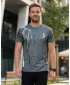 Tricou premium pentru bărbați ALTISPORT VOJ/ALM004TR01 GRAFIT